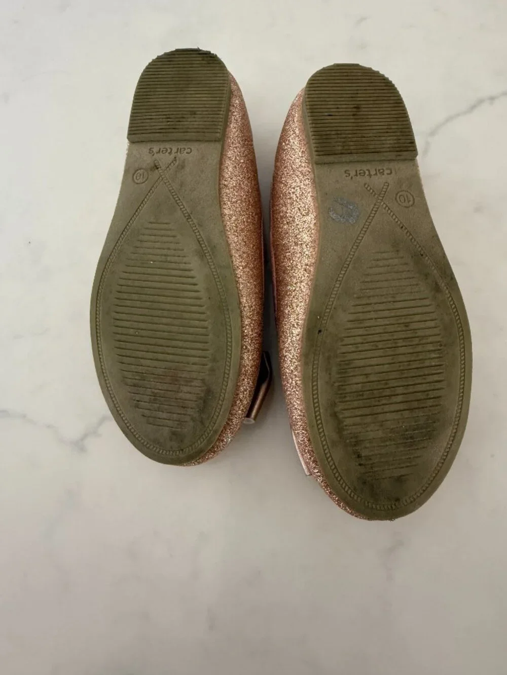 Carter's Big Bow Ballet Flats - Toddler 10